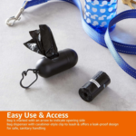 Dog Poop/Waste Bags with Dispenser and Leash Clip, Unscented, 300 Bags (20 Packs of 15 Bags) - Image 4