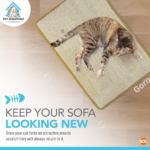 2Pk Cat Scratching Mat Sisal 60X40Cm Kitten Scratcher Board Pad Pet Toy Supplies - Image 5